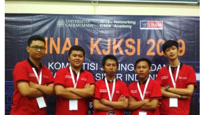 Mahasiswa Prodi D3 Teknik Informatika Juara-1 Kompetisi Jaringan Dan Keamanan Siber Indonesia 2019