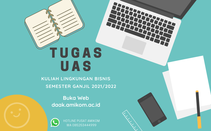 TUGAS UAS KULIAH LINGKUNGAN BISNIS SEMESTER GANJIL TA. 2021/2022
