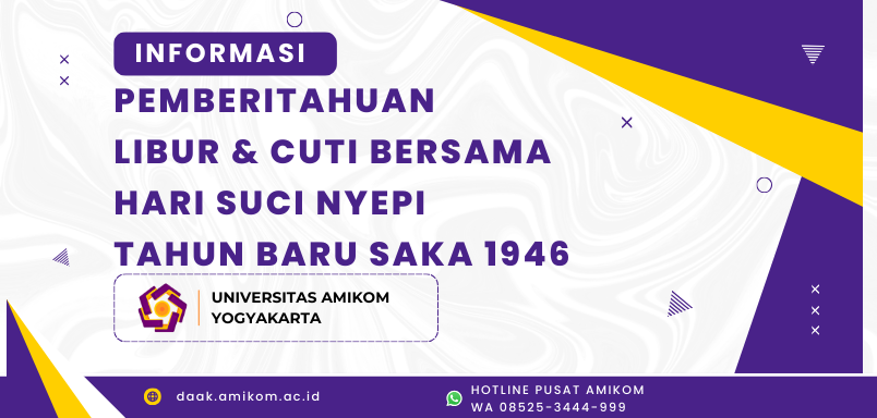 Pemberitahuan Libur & Cuti Bersama Hari Suci Nyepi Tahun Baru Saka 1946