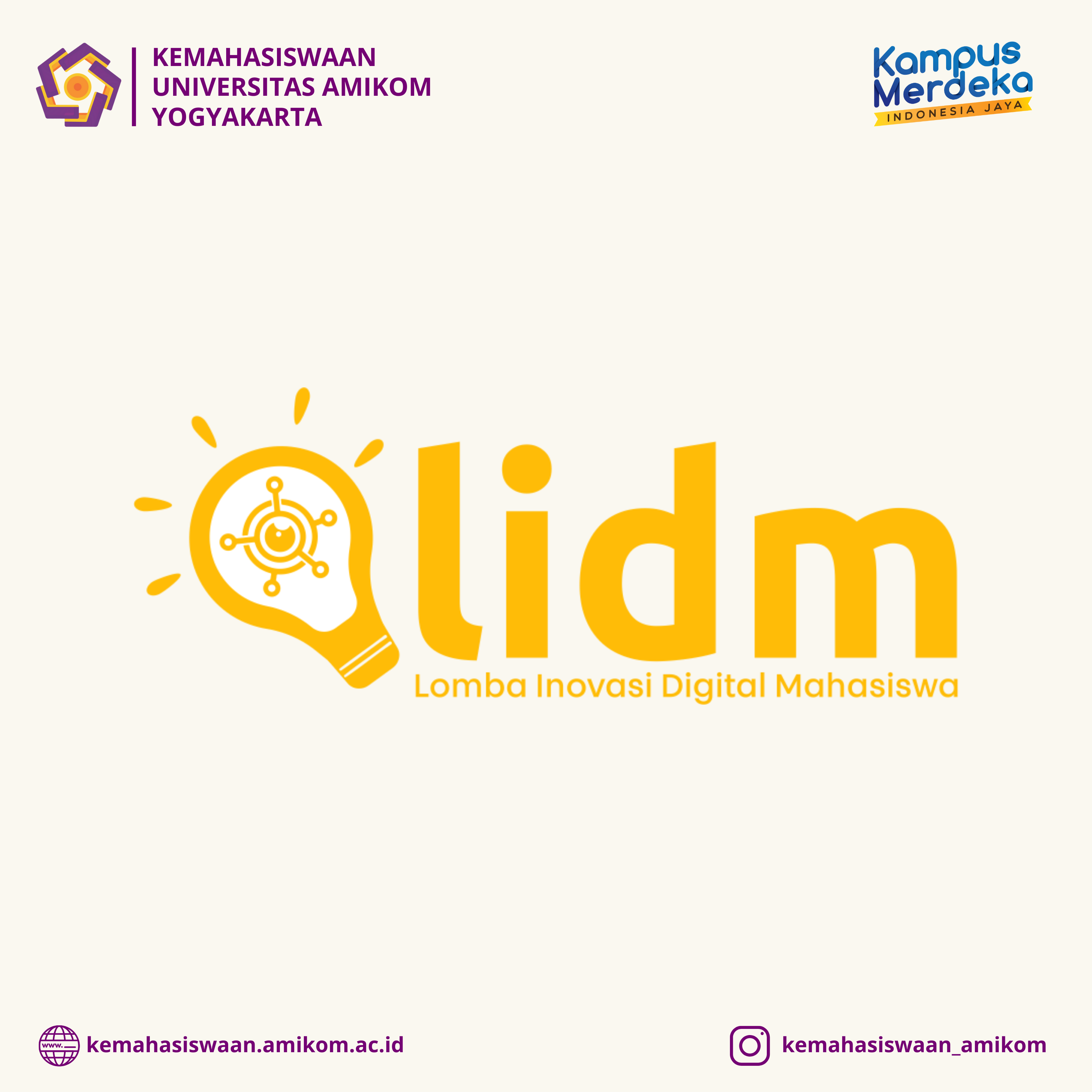Pendaftaran Olimpiade Nasional bidang Matematika dan IPA Perguruan Tinggi (ONMIPA-PT) 2024