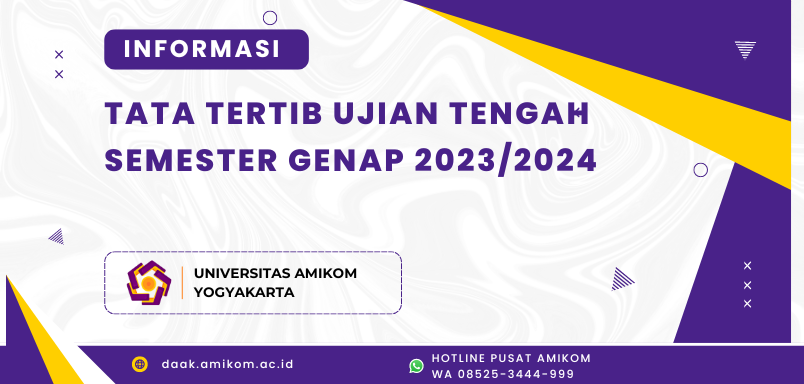 TATA TERTIB UJIAN TENGAH SEMESTER GENAP 2023/2024