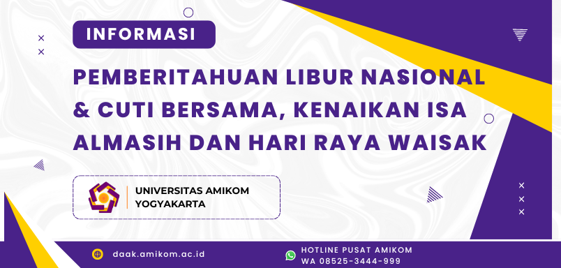 Pemberitahuan Libur Nasional & Cuti Bersama, Kenaikan Isa Almasih dan Hari Raya Waisak