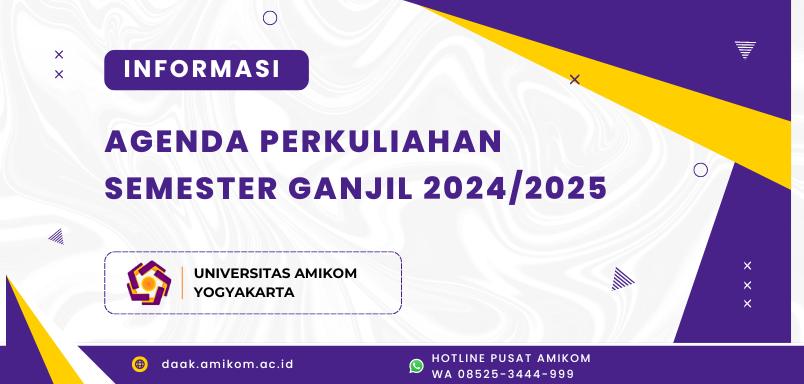 INFORMASI AGENDA PERKULIAHAN SEMESTER GANJIL 2024/2025