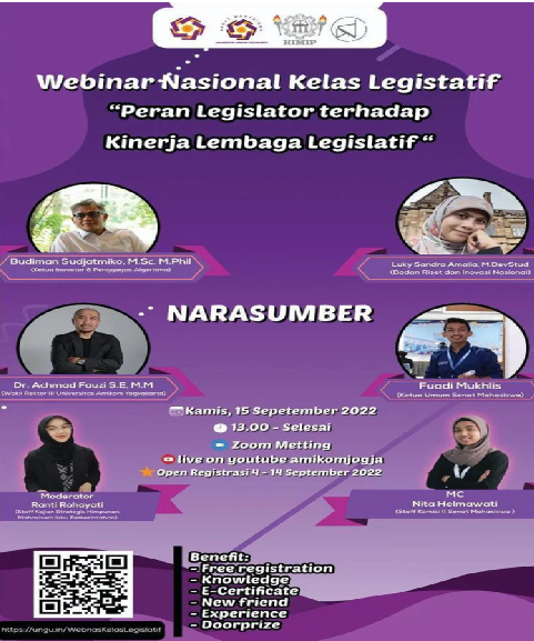 Peran Legislator Terhadap Kinerja Lembaga Legislatif