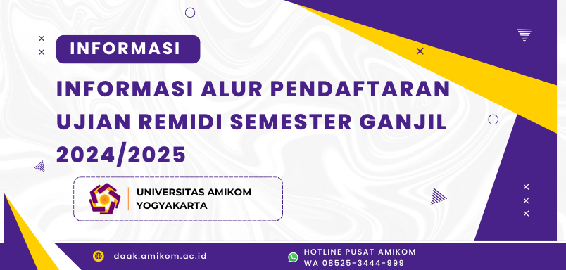 INFORMASI ALUR PENDAFTARAN UJIAN REMIDI SEMESTER GANJIL 2024/2025