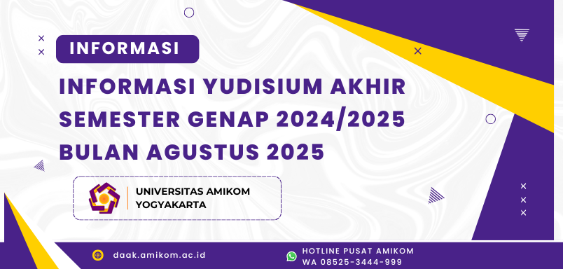 INFORMASI YUDISIUM AKHIR SEMESTER GENAP 2024/2025 BULAN AGUSTUS 2025