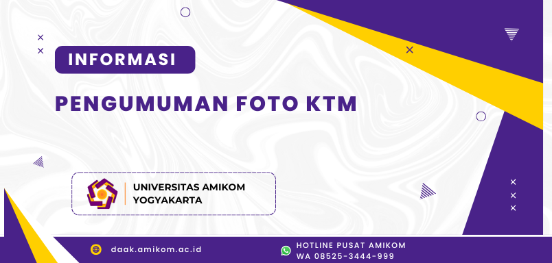 PENGUMUMAN FOTO KTM