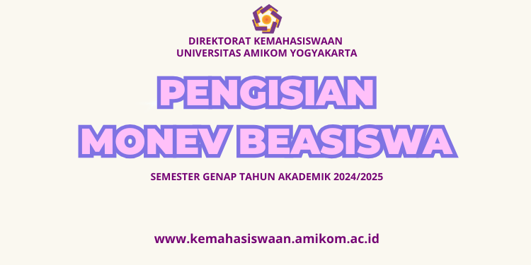 Pengisian Monitoring dan Evaluasi Beasiswa