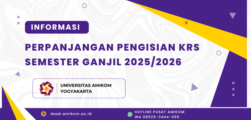 Informasi Perpanjangan Pengisian KRS Semester Ganjil 2025/2026