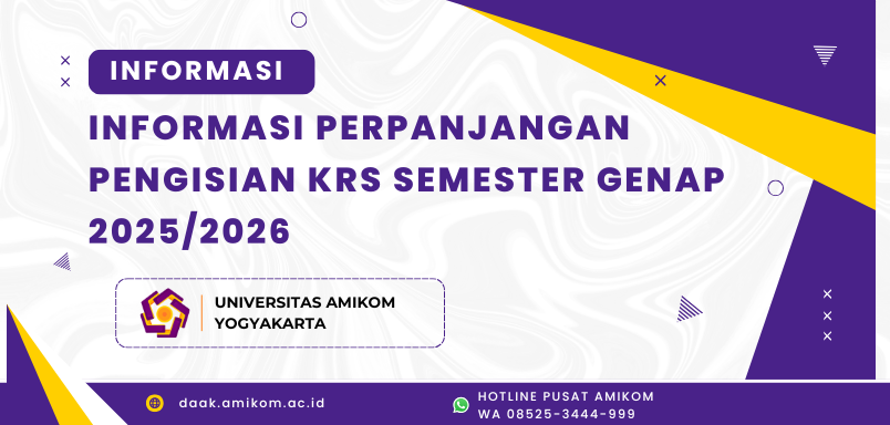 INFORMASI PERPANJANGAN PENGISIAN KRS SEMESTER GENAP 2025/2026