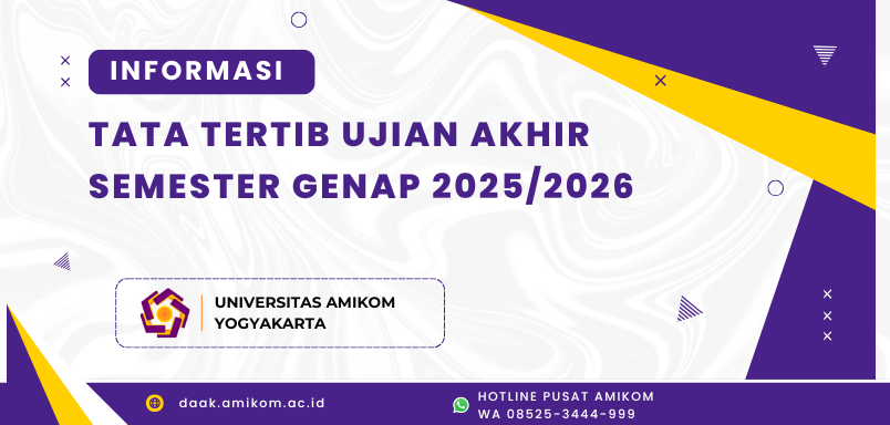 INFORMASI TATA TERTIB UJIAN AKHIR SEMESTER GENAP 2025/2026