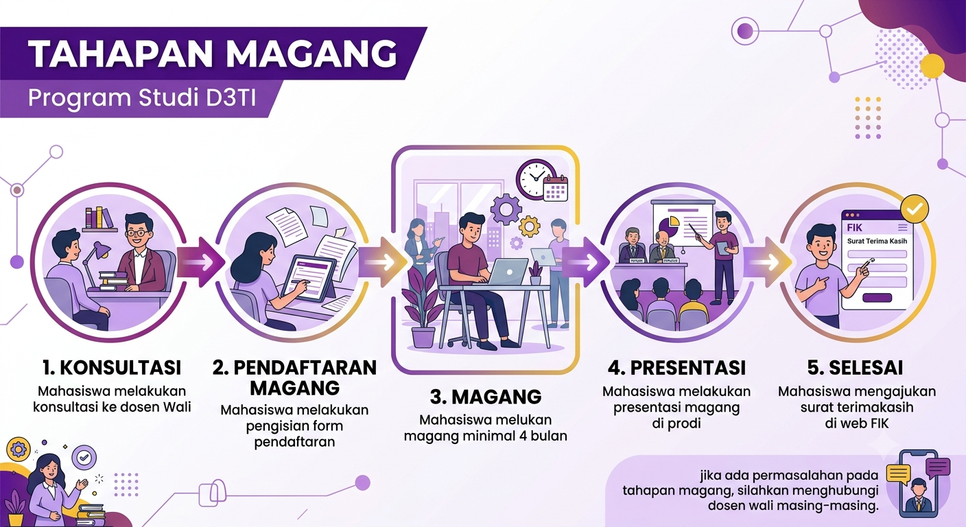 Tahapan Magang