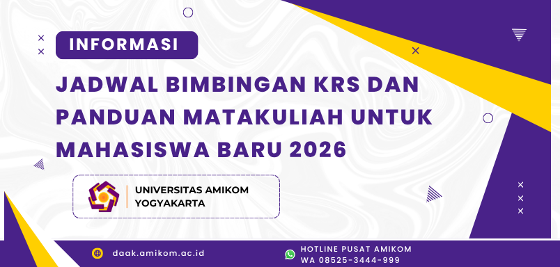 INFORMASI JADWAL BIMBINGAN KRS DAN PANDUAN MATAKULIAH UNTUK MAHASISWA BARU 2026